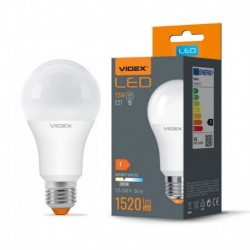 Videx VLE-A65e-15273 Źródło światła LED GLS 15W E27 1520lm b. ciepła