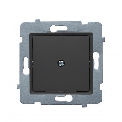 ROSA zaślepka bez ramki, kolor bazalt