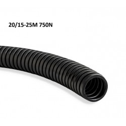 Rura elektroinstalacyjna karbowana PVC 750N 20/15-25M